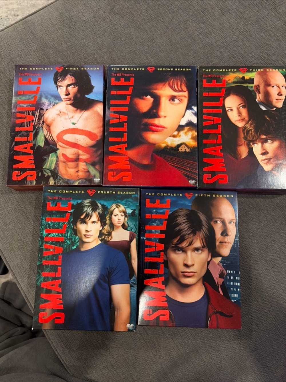 SMALLVILLE DVD LOT - Complete Seasons 1 2 3 4 5 - MINT CONDITION!!  tv show